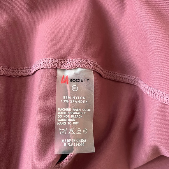 Harmony jumpsuit onesie plum crisscross back size M - Picture 12 of 15